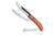 Outdoor Edge Cutlery Razor Bone 6 Blade Folding Knife, 3.5 in, Stainless Steel, Fillet Blade, Orange Handle, adult, BHQ-114763