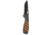 Outdoor Edge Cutlery Razor HTX Folding Knife, 3.50in, 420J2 Stainless Steel, Drop Point Blade, Gray/Orange Handle, HTX35Y6C