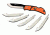 Outdoor Edge Cutlery Razor Lite Folding Knife, 2.5 in, 420, Drop Point, Grivory w/ rubberized TPR inserts, Orange/Black, RLB-30C