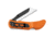 Outdoor Edge Cutlery Razor Work Lockback Folding Knife, Japanese 420J2 stainless, Grivory, Orange, RWB-3070C