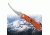 Outdoor Edge Cutlery Zip-Pro Folding Guthook/Zipper Blade, Blaze Orange Handle w/ Nylon Belt Sheath ZO-10C