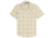 Outdoor Research Astroman Short Sleeve Sun Shirt - Mens, Oyster Plaid, M, 2822782709007