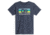 Outdoor Research OR Advocate Stripe T-Shirt, Naval Blue/Verdant, Large, 3002232621008