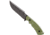 Outlier Knife Company Night Fighter Fixed Blade Knives, 4.87in, 52100 Steel, Swedged/Straight Back, G10 Handle, Black, OKC115CB001
