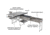 Overland Vehicle Systems Komodo Camp Kitchen, Dual Grill, Skillet, Folding Shelves, Rocket Tower, 30100001