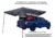 Overland Vehicle Systems Nomadic 270 LT Awning - Passenger Side - Dark Gray Cover With Black Cover Universal, 19569907