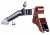 Overwatch Precision DAT Trigger for .45 ACP, 10mm Auto, Black Cherry Shoe/Midnight Blue Safety, 26243