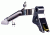 Overwatch Precision DAT Trigger for .45 ACP, 10mm Auto, Gunmetal Gray/Burned Gold Safety, 26295