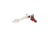 Overwatch Precision DAT Trigger for .45 ACP, 10mm Auto, Black Cherry Shoe/Bright Red Safety, 26246