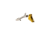 Overwatch Precision DAT Trigger for .45 ACP, 10mm Auto, Burned Gold Shoe/Burned Gold Safety, 26255