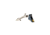 Overwatch Precision DAT Trigger for .45 ACP, 10mm Auto, Midnight Blue Shoe/Burned Gold Safety, 26235