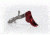 Overwatch Precision Falx Trigger, Bright Red Shoe/Black Safety, 9mm/.40 S&amp;W/.357 Sig, 25562