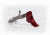 Overwatch Precision Falx Trigger, Bright Red Shoe/Bright Red Safety, .45 ACP/10mm Auto, 26566