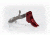 Overwatch Precision Falx Trigger, Bright Red Shoe/Bright Red Safety, Glock 36, 29566