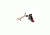 Overwatch Precision TAC Trigger for .45 ACP, 10mm Auto, Black Shoe/Bright Red Safety, 26326