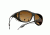 Overxcast V302a Black Frame L Amber Lens
