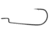 Owner Hooks All Purpose Worm Hook, Black Chrome, 3/0, 5191-131