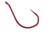 Owner Hooks Barbless No Escape Hook, Red, # 4, 4106-073