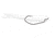 Owner Hooks DownShot Offset Hook, 2/0, 5133-121