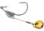 Owner Hooks Gold Colorado Flashy Swimmer, 1/0 - 1/8oz., 4164-021