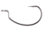 Owner Hooks Rign Bass N Hook with Cutting Point, Short Shank, Wide Gap, Black Chrome, Size 2/0, 6 Per Pack, 5137-121