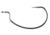 Owner Hooks Rign Bass N Hook with Cutting Point, Short Shank, Wide Gap, Black Chrome, Size 2/0, 6 Per Pack, 5137-121