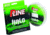 P-Line Halo Fluorocarbon Fishing Line 12lb 200yd Mist Green, HF200-12