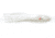 P-Line Sunrise Squid Skirt 4 1/2", White, 5/Pack, SQ45-002