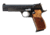SIG SAUER P210 Pistol, 9mm Luger, 4.7 in barrel, steel frame, checkered wood grip, recoil operated semi-automatic, adjustable target, 8 round magazine, P210-1-FRRMPG