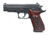 SIG SAUER P220 Elite SAO Pistol, .45 ACP, 4.4 in barrel, anodized aluminum frame, custom rosewood grip, recoil operated semi-automatic, night sights, 8 round magazine, P220 ESAO-1-FRRMPG