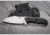 Pachmayr Dominator Fixed Blade Knife w/ Kydex Sheath, D2 Steel Full Ground Blade, G10 Handle, Grey/Black, 04298