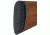 Pachmayr F325 Field Recoil Pad, Black w/ White Line - Medium - 00006