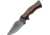 Pakistan Blacksmith Fixed Blade Knife, 3 carbon steel blade, Burgundy wood handle, 203422