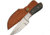 Pakistan Hunter Horn Knife, 3.5 satin finish stainless drop point blade, Horn handle, 203394