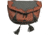 Pakistan Medieval Belt Bag, 8.25in X 2in X 5.5in, Black/Brown Leather Constuction, Belt Loop, Leather Tassels, Black, HS-4411