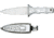 Pakistan Metal Boot Knife, 6.25in. PA2892