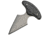 Pakistan Push Dagger Knife, 2.25 satin finish stainless blade, Black pakkawood handle, 203091-BK