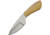 Pakistan Skinner Bone Knife, 3.75 satin finish stainless blade, White smooth bone handle, 203408