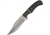 Pakistan Skinner Knife, 4.25 satin finish stainless skinner blade, Horn handle, 203411
