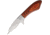 Pakistan Straight Skinner Fixed Blade Knife, 2.25in, Wharncliffe, Brown, Pakkawood Handle PA7999