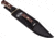 Paladin Old Timer Fixed Blade Combo Knife Set - Alamo, Stainless Steel, Drop Point, Brown Sawcut Synthetic Handle, PE-OT-8506-A