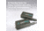 Pale Blue Earth Pale Blue Smart Lithium Ion USB Rechargeable 9V Batteries 2 Pack, Gray, PB-9V-C