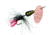 Panther Martin Classic Patterns In-Line Spinner, #4, 1/8oz, Regular Fly Copper/Black/Black, 4PMRF-CBBK