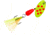 Panther Martin Flash-A-Bou Go-Glo In-Line Spinner #2, 1/16 oz, Chartreuse Orange, 2PMGGFCHO
