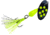 Panther Martin Flash-A-Bou Go-Glo In-Line Spinner, #2, 1/16oz, Black &amp; Chartreuse, 2PMGGFBCH