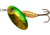 Panther Martin Holographic Deluxe In-Line Spinner #4, 1/8oz, Holographic Green &amp; Gold, 4PMHD-GGH