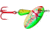 Panther Martin Holographic Red Hook In-Line Spinner, #1, 1/32oz, Spotted Blue, 1PMHRH-SPB