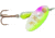 Panther Martin Holographic Regular In-Line Spinner, #4, 1/8oz, Chartreuse, 4PMH-CH