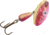 Panther Martin Holy Hammered Holographic In-Line Spinner #6, 1/4oz, Pink Lady, 6PMHMH-HPL
