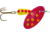 Panther Martin In-Line Spinner, #1, 1/32oz, Spotted Red, 1PMSP-R